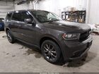 2017 Dodge Durango Gt Awd Gray vin: 1C4RDJDG1HC896988