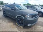 2020 Dodge Durango Gt Awd Gray vin: 1C4RDJDG1LC324151
