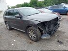 2016 Dodge Durango Limited Gray vin: 1C4RDJDG4GC353536