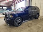 2017 Dodge Durango Gt Blue vin: 1C4RDJDG4HC907157