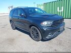 2018 Dodge Durango Gt Awd Black vin: 1C4RDJDG4JC474641