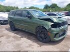 2021 Dodge Durango Gt Plus Awd Green vin: 1C4RDJDG4MC697475