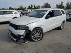 2023 Dodge Durango Gt White vin: 1C4RDJDG4PC555583