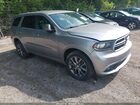 2017 Dodge Durango Gt Awd Gray vin: 1C4RDJDG5HC652423