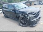 2017 Dodge Durango Gt Awd Black vin: 1C4RDJDG7HC661379