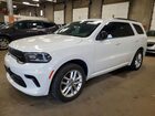 2024 Dodge Durango Gt White vin: 1C4RDJDG7RC176399