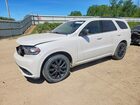 2017 Dodge Durango Gt White vin: 1C4RDJDG8HC601014