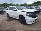 2017 Dodge Durango Gt White vin: 1C4RDJDG8HC827909