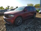 2018 Dodge Durango Gt Темно-бордовый vin: 1C4RDJDG9JC393120