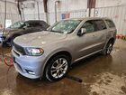 2020 Dodge Durango Gt Silver vin: 1C4RDJDG9LC308070