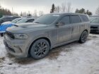 2022 Dodge Durango Gt Gray vin: 1C4RDJDG9NC204956
