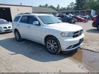 2018 Dodge Durango Citadel Anodized Platinum Awd White vin: 1C4RDJEG1JC201994