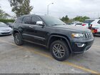 2017 Jeep Grand Cherokee Limited Черный vin: 1C4RJEBG6HC626772