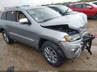2016 Jeep Grand Cherokee Limited Silver vin: 1C4RJEBGXGC351437