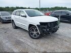 2019 Jeep Grand Cherokee Overland 4x2 White vin: 1C4RJECG3KC556654
