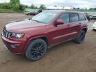 2018 Jeep Grand Cherokee Laredo Темно-бордовый vin: 1C4RJFAG2JC442393