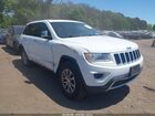 2016 Jeep Grand Cherokee Limited White vin: 1C4RJFBG1GC493844