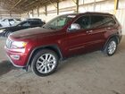 2017 Jeep Grand Cherokee Limited Красный vin: 1C4RJFBG2HC803789