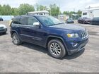 2016 Jeep Grand Cherokee Limited Blue vin: 1C4RJFBG5GC497556