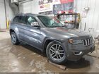 2017 Jeep Grand Cherokee Limited 4x4 Gray vin: 1C4RJFBG5HC937891