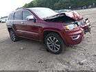2017 Jeep Grand Cherokee Overland 4x4 Maroon vin: 1C4RJFCG0HC855792