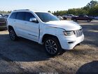 2017 Jeep Grand Cherokee Overland 4x4 White vin: 1C4RJFCG4HC867069