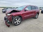 2016 Jeep Grand Cherokee Overland Maroon vin: 1C4RJFCG5GC366318