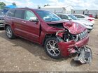 2021 Jeep Grand Cherokee Overland 4x4 Maroon vin: 1C4RJFCG5MC727901