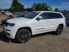 2018 Jeep Grand Cherokee Overland White vin: 1C4RJFCG8JC277219