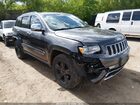 2016 Jeep Grand Cherokee Overland Silver vin: 1C4RJFCG9GC378665
