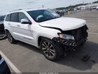 2018 Jeep Grand Cherokee Overland 4x4 White vin: 1C4RJFCGXJC240642