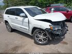 2021 Jeep Grand Cherokee Overland 4x4 White vin: 1C4RJFCT6MC507289