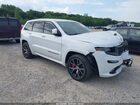 2016 Jeep Grand Cherokee Srt White vin: 1C4RJFDJ1GC371574