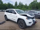 2018 Jeep Grand Cherokee Trailhawk 4x4 White vin: 1C4RJFLG1JC507523