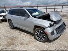 2021 Jeep Grand Cherokee L Overland 4x4 Серебряный vin: 1C4RJKDG4M8155990