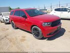 2017 Dodge Durango R/t Rwd Red vin: 1C4SDHCTXHC944786