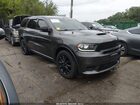 2018 Dodge Durango R/t Awd Gray vin: 1C4SDJCT2JC187413