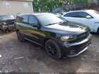 2016 Dodge Durango R/t Black vin: 1C4SDJCT4GC416229