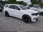 2022 Dodge Durango R/t Awd White vin: 1C4SDJCT4NC195681