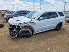 2022 Dodge Durango White vin: 1C4SDJCT6NC104295