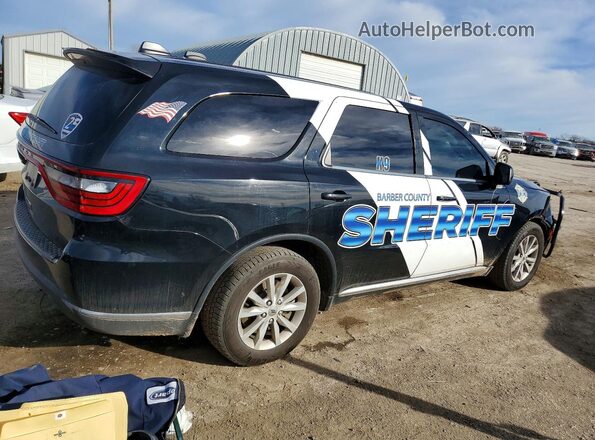 1C4SDJFT6MC725384 2021 DODGE DURANGO Черный Задняя правая четверть