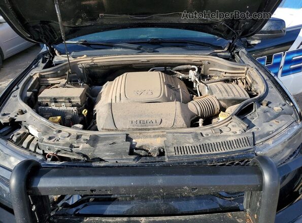 1C4SDJFT6MC725384 2021 DODGE DURANGO Черный Вид задней части салона
