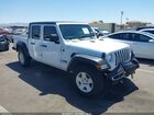 2023 Jeep Gladiator Sport S 4x4 White vin: 1C6HJTAG9PL523840