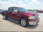 2017 Ram 1500 Lone Star Silver  4x2 5'7 Box Red vin: 1C6RR6LT8HS805998