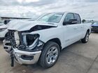 2021 Ram 1500 Big Horn White vin: 1C6RREBG2MN753338