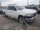 2019 Ram 1500 Big Horn/lone Star  4x2 5'7 Box White vin: 1C6RREFT6KN828367