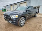 2024 Ram 1500 Big Horn Black vin: 1C6RRFFG5RN160435