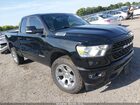 2022 Ram 1500 Big Horn  4x4 6'4 Box Black vin: 1C6SRFBT4NN450390