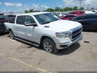 2020 Ram 1500 Big Horn  4x4 5'7 Box White vin: 1C6SRFFT0LN338791
