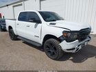 2021 Ram 1500 Big Horn  4x4 5'7 Box White vin: 1C6SRFFT0MN549944